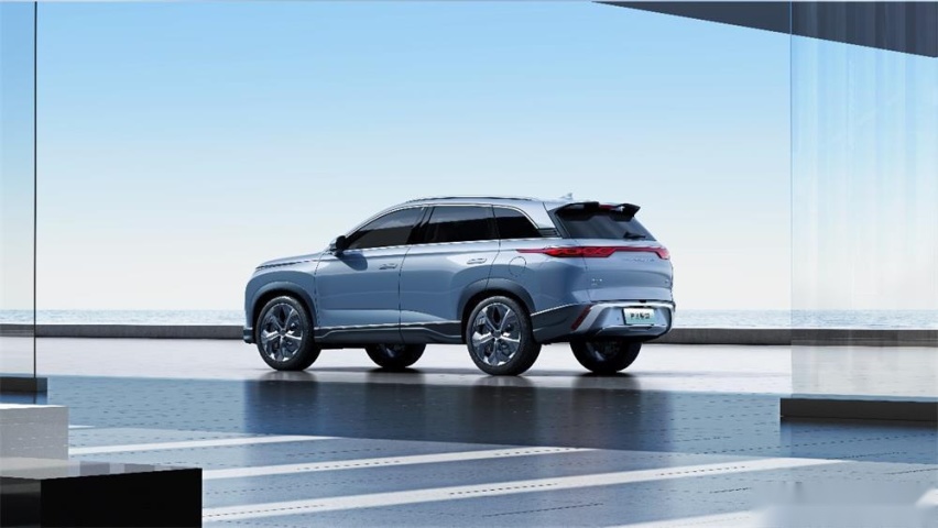 大五座超混SUV 比亚迪护卫舰07成都车展首发亮相