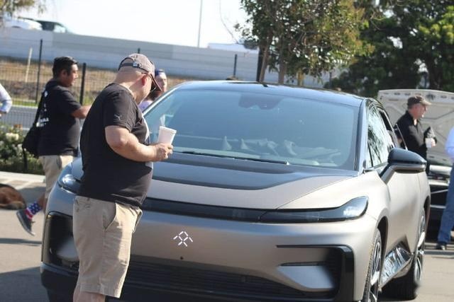 法拉第未来 FF91 实车现身国外小车展，是你喜欢的样子吗？