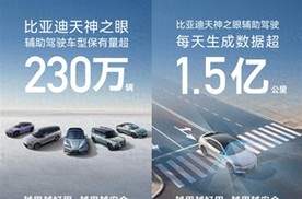 比亚迪天神之眼辅助驾驶热销，加速中国汽车智能化普及