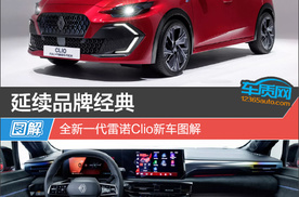 延续品牌经典 全新一代雷诺Clio新车图解