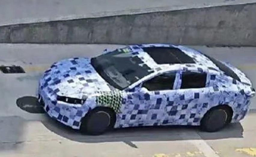 虽迟但到，比亚迪汉L谍照曝光，五代插混没跑儿