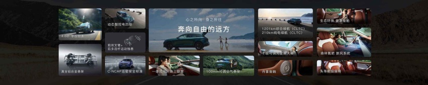 智驾游大五座SUV 售价26.69万元 新岚图FREE正式上市