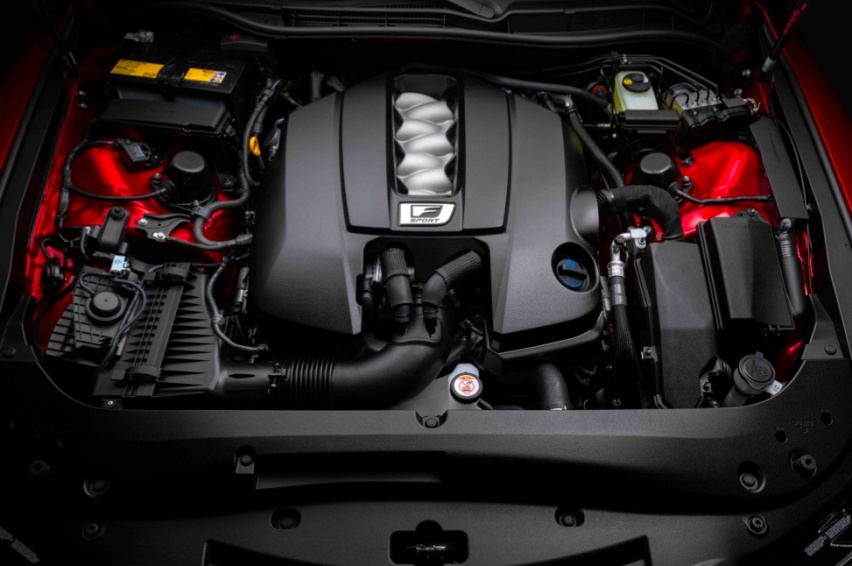 雷克萨斯IS 500 F Sport特别版官图，V8引擎，限售500台