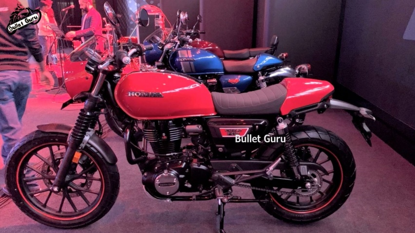 子弹头罩、单座盖上身，本田CB350 Cafe Racer印度亮相