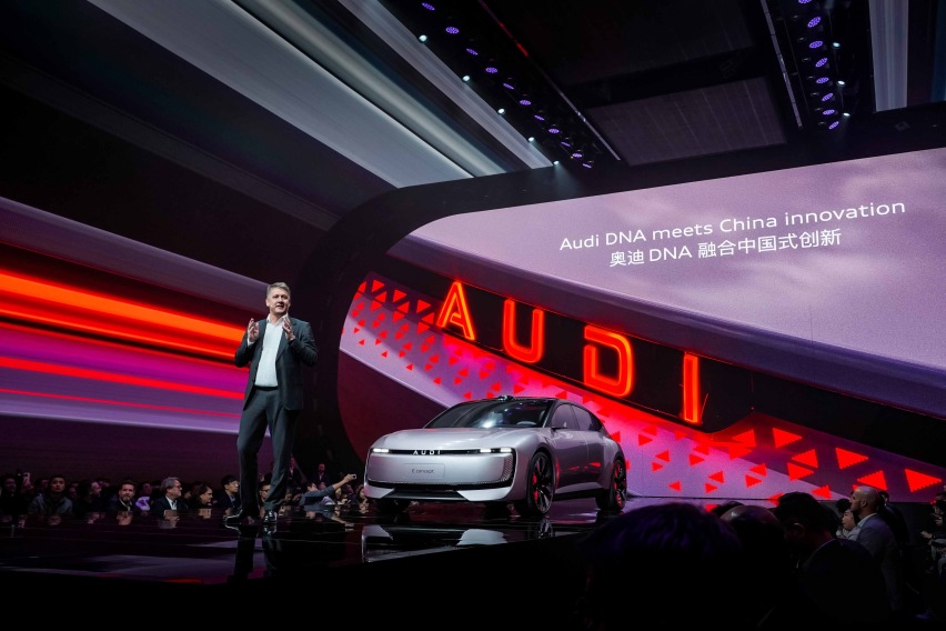 奥迪发布新品牌AUDI，AUDI E概念车全球首次亮相