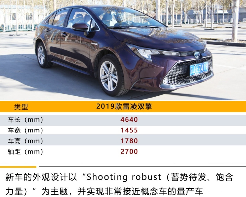 操控舒适再升级！2019款雷凌双擎有什么不一样？