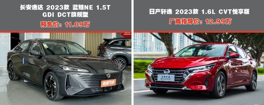 全新长安逸达or新款日产轩逸 紧凑型家轿自主能否战合资？