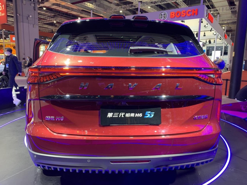 2021上海车展：第三代哈弗H6 5G版车型首发 整车升级
