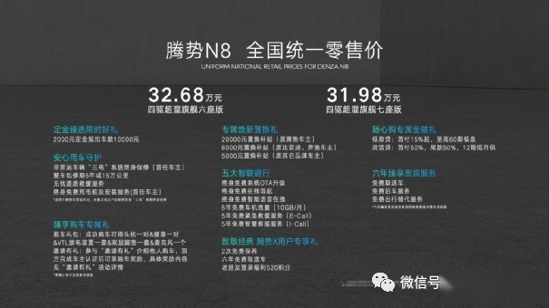 感恩十万用户，腾势N8正式上市，并加推D9 DM-i 965尊享型