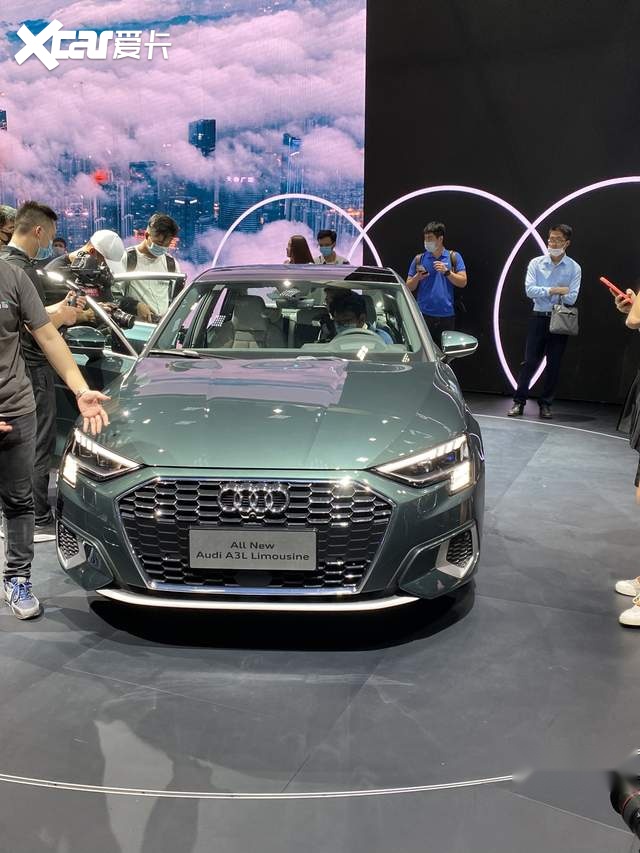 万众期待的全新奥迪a3首发亮相广州车展