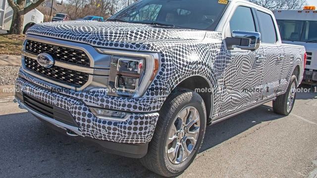 新款福特 F-150谍照曝光，更加霸气