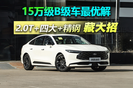 2.0T 炸场，“四大精钢”加持，B级车“六边形战士”来了！