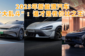 2025年新能源汽车“大乱斗”：谁才是性价比之王？