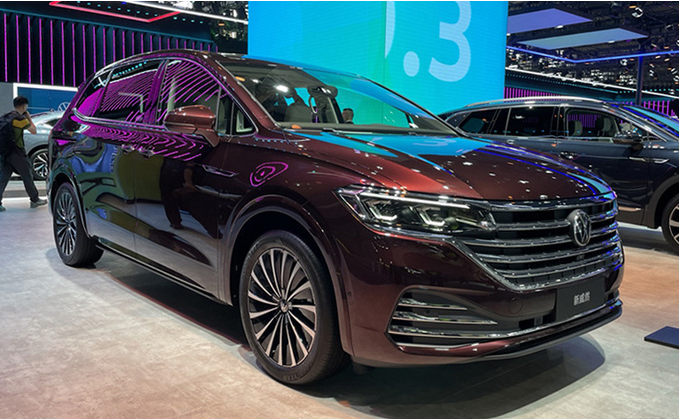 上汽大众威然最大输出功率可达162kW 将于2022年第一季度正式上市
