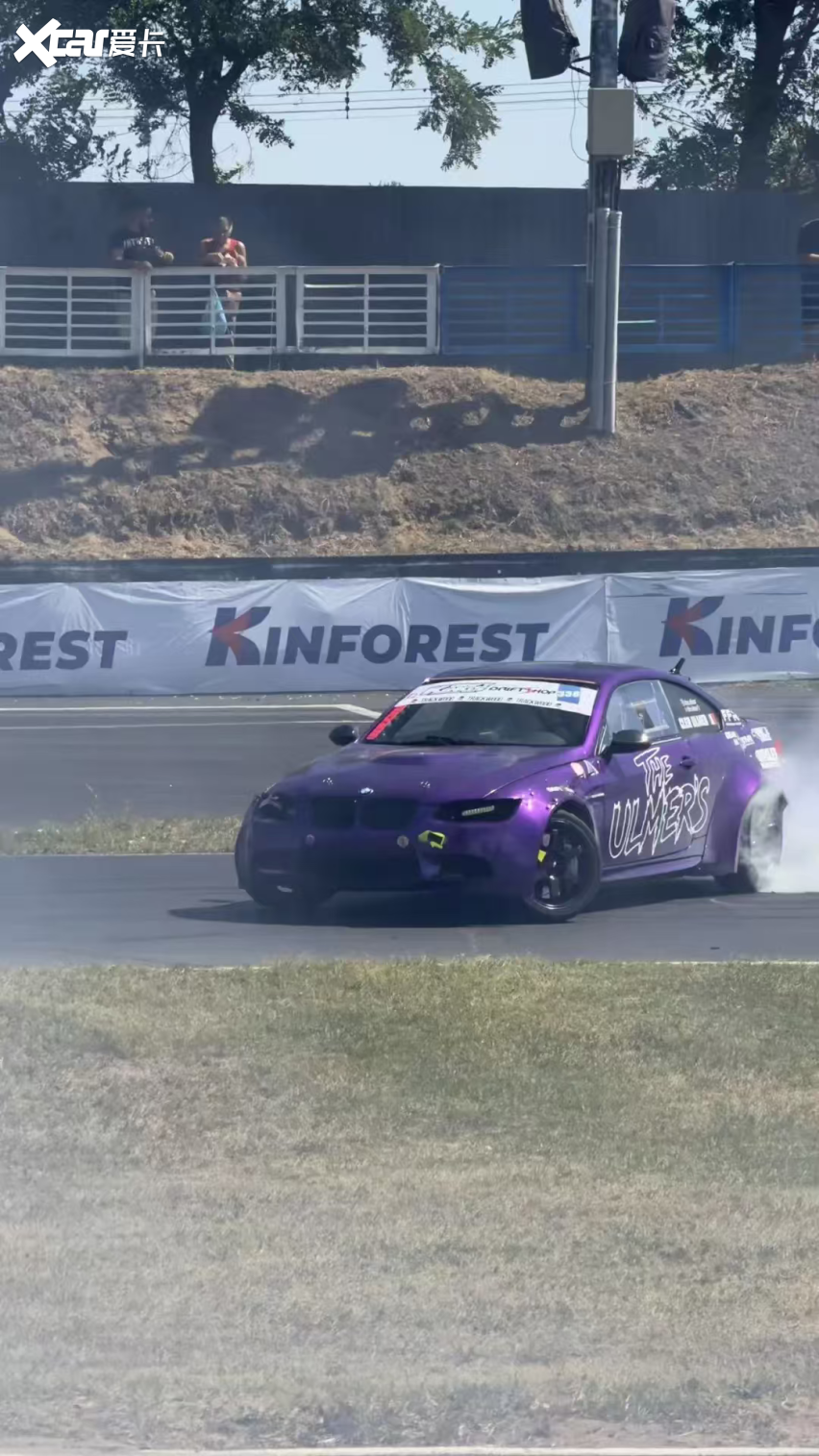 劲风驰再战匈牙利漂移赛事|全新橡胶配方加持,KF550释放赛道极限性能