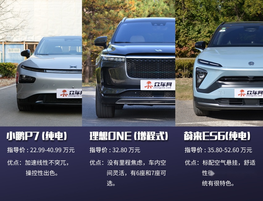 盘点三款热门高端新能源车 自主品牌“弯道超车”的代表