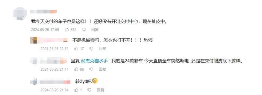 极氪001车主疑似被锁车内10分钟？电控车门真没那么香