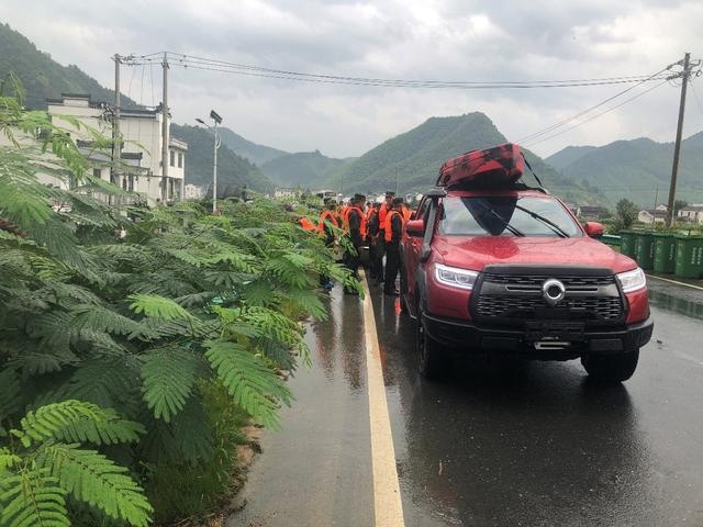黄山洪水，长城炮路亚国际锦标赛延期，抗洪抢险，长城炮在行动