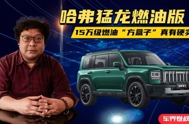 哈弗猛龙燃油版：15万级燃油“方盒子”真有硬实力