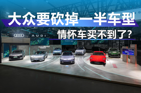 大众砍掉一半车型：从“广撒网”到“精品化”，情怀车买不到了？