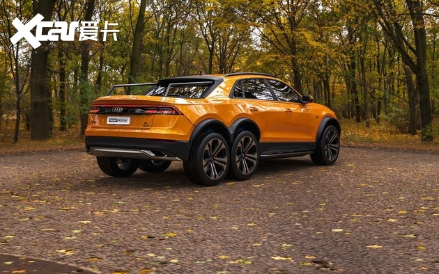 6轮皮卡 奥迪q8皮卡遐想图曝光