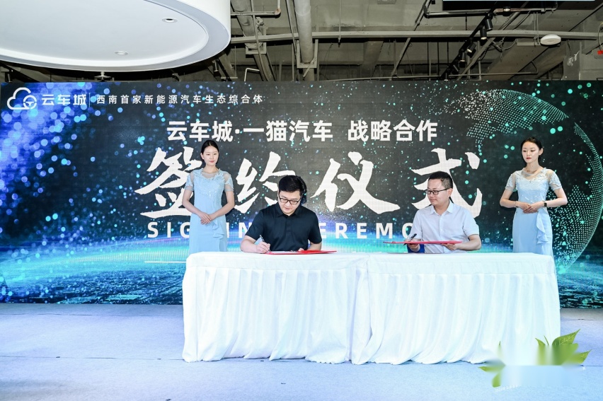 2022年云南新能源汽车下乡活动启动仪式 彩云新能源汽车展开展