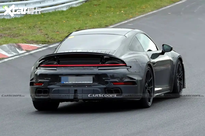 这次是硬顶版，保时捷911 Turbo S Touring谍照再次曝光