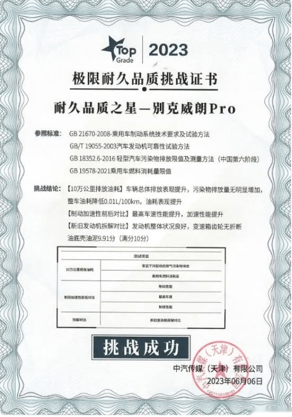 鬼斗车, 十万公里无损通关 还有限时优惠 别克威朗Pro才是宝藏好车