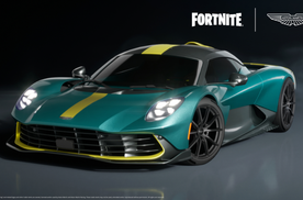 阿斯顿·马丁携终极性能超跑登陆游戏《堡垒之夜》与《火箭联盟》