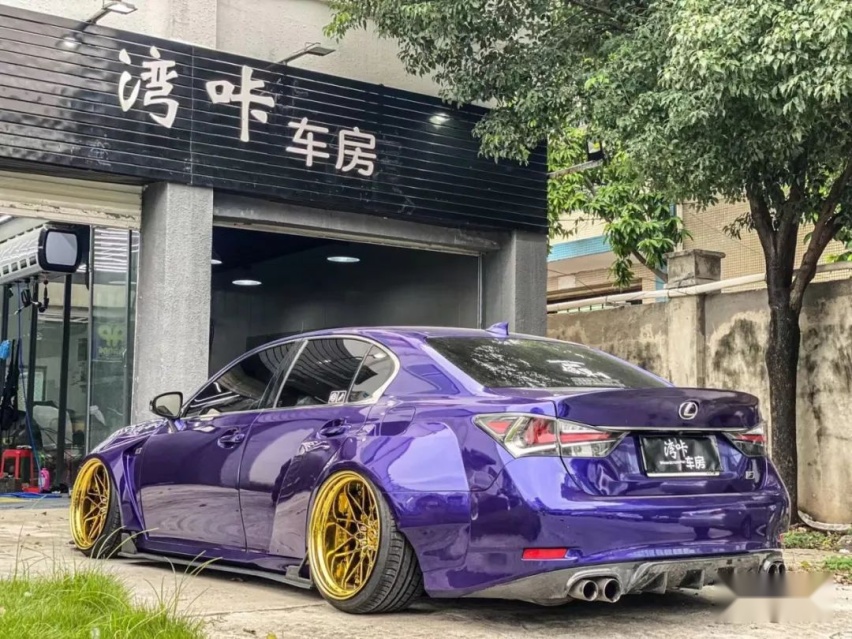 宽体姿态风雷克萨斯GS300，8张1087也不能阻挡我玩车的心