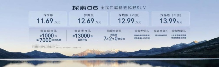 探索06：不是硬派越野，但是12.99万的四驱真的很香
