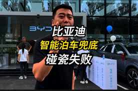碰瓷失败！比亚迪敢为智能泊车兜底，的确底气十足