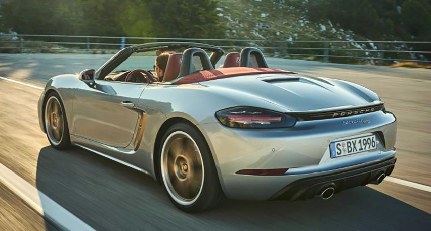 不到10万美元 718 Boxster 25周年版官图发布