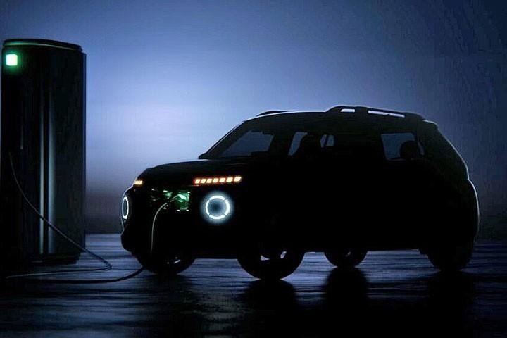 现代全新小型SUV预告图发布，搭纯电驱动，若引入能火吗？