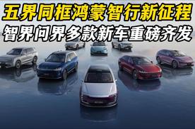 五界同框鸿蒙智行新征程，智界问界多款新车重磅齐发