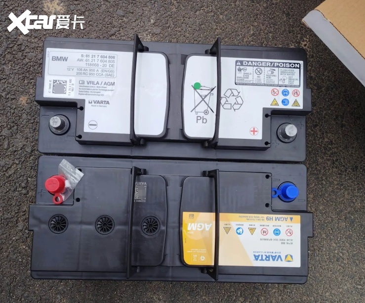 给宝马X6换电瓶，我只认瓦尔塔AGM