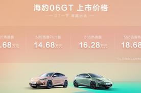 跑车太贵？海豹06GT让你13.68万也能买到GT车型