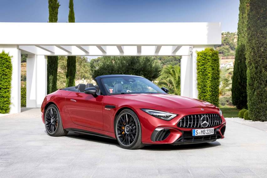 这个时代的“稀有物种” 全新梅赛德斯-AMG SL敞篷跑车全球首发