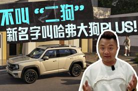 不叫“二狗”，是级差而非代差，我的新名字叫哈弗大狗PLUS！