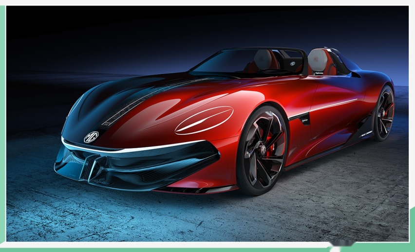 从赛博朋克来的跑车 MG Cyberster了解一下