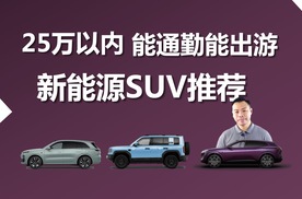 25万以内，能通勤能出游，新能源SUV推荐