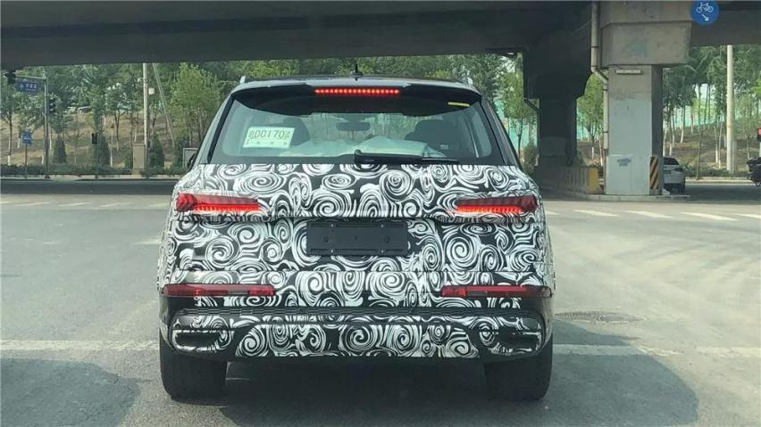 中期改款奥迪Q7大变脸，颜值提升不少