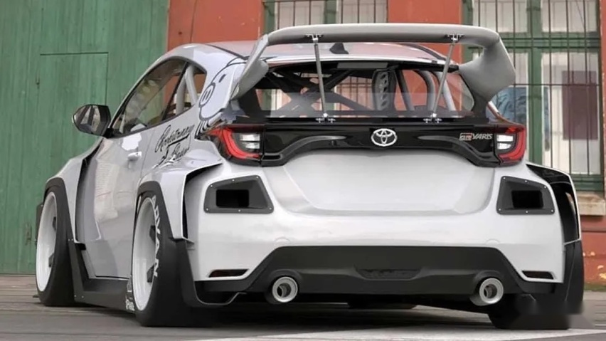 把宝马换成丰田GR Yaris，起因竟是为了一套宽体？