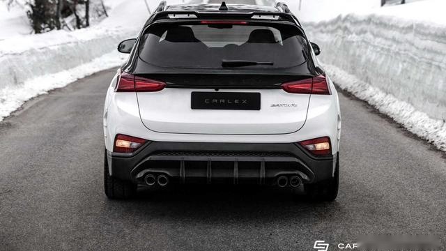 现代胜达改装案例：酷似雷克萨斯LX，交警叔叔最喜欢