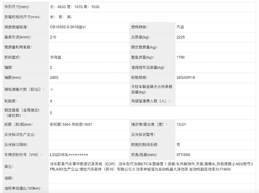 只喜欢BBA？凯迪拉克GT4申报图曝光，一眼就忘不掉！