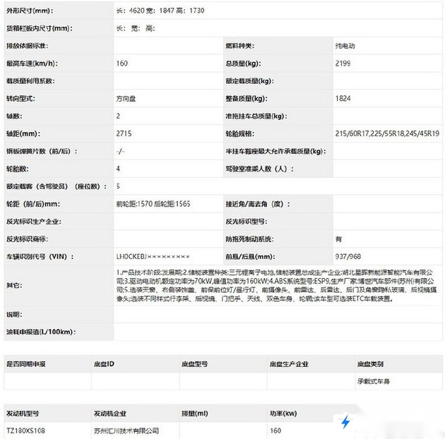 威马EVOLVE中型SUV申报图曝光，搭载5G技术