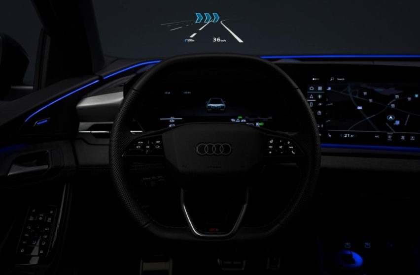 2025款奥迪Q6 e-tron，全新PPE纯电平台首款车型，与国产Q
