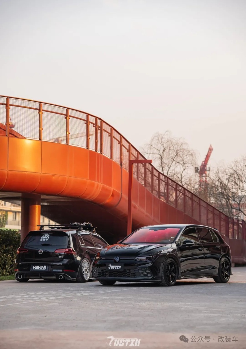 竞技走街风的大众8代高尔夫GTI，这是小钢炮的正确打开方式