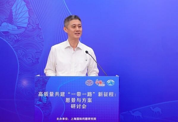 中国外文局副局长兼总编辑高岸明致辞