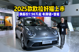 2025款欧拉好猫正式上市 换新价7.98万起 有颜值又智能